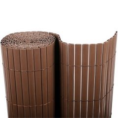 Cañizo-PVC-doble-cara-chocolate-separación-ocultación-decoración-hogar