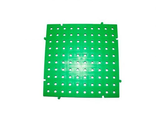 placa pvc de color verde 50x50x2.5 centimetros